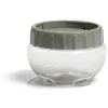 Boîte de conservation transparente avec couvercle à visser 430ml^Gifi