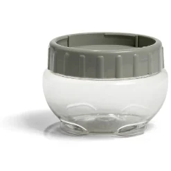 Boîte de conservation transparente avec couvercle à visser 430ml^Gifi