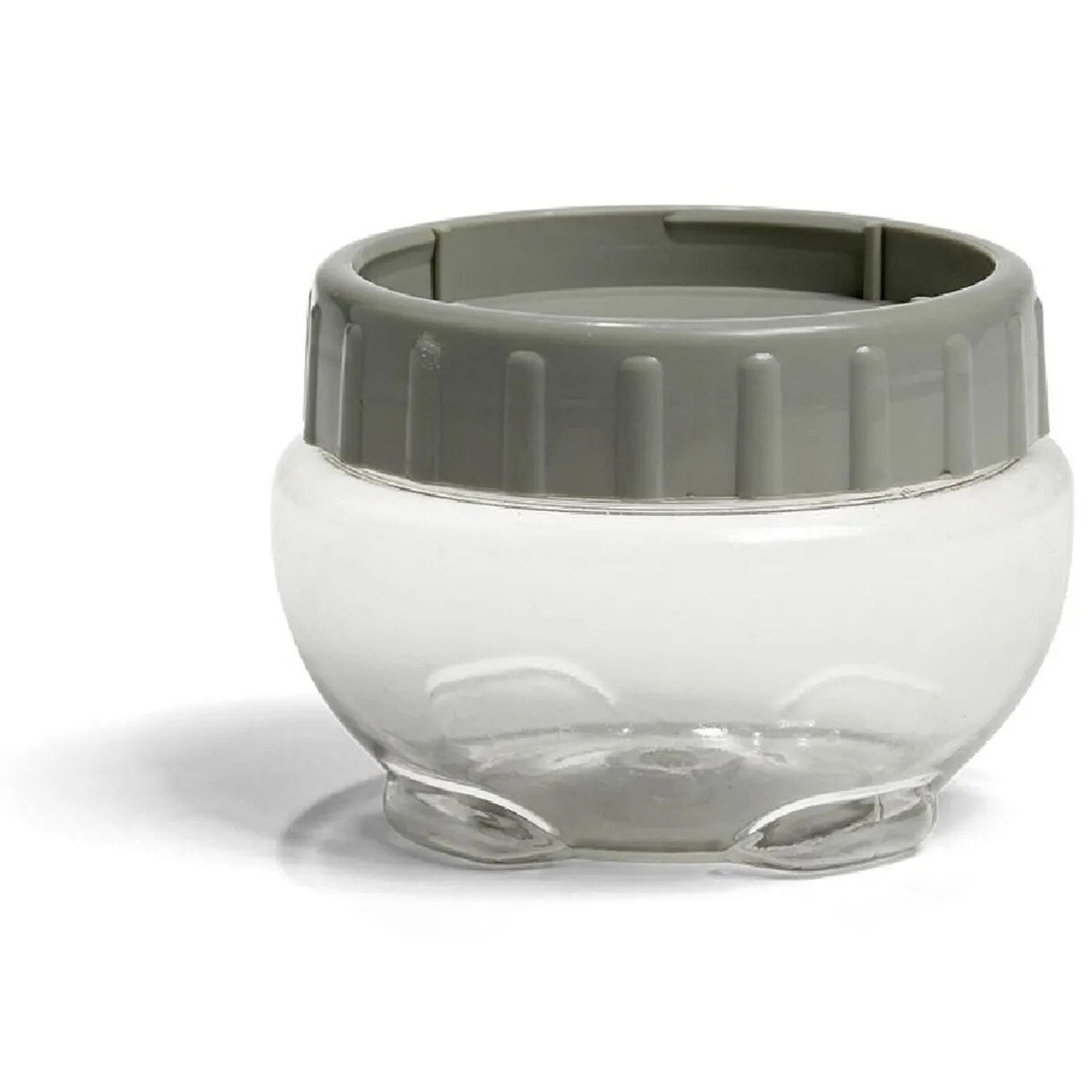 Boîte de conservation transparente avec couvercle à visser 430ml^Gifi