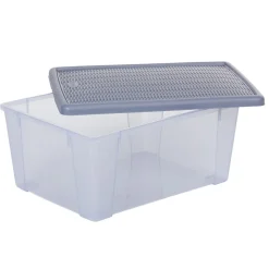 Rangement|Gifi Boîte de rangement 15 L bleue