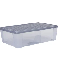 Rangement|Gifi Boîte de rangement 30 L bleue