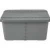 Rangement|Gifi Boîte de rangement 15 L gris anthracite