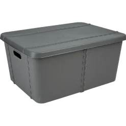 Rangement|Gifi Boîte de rangement 45 L gris anthracite