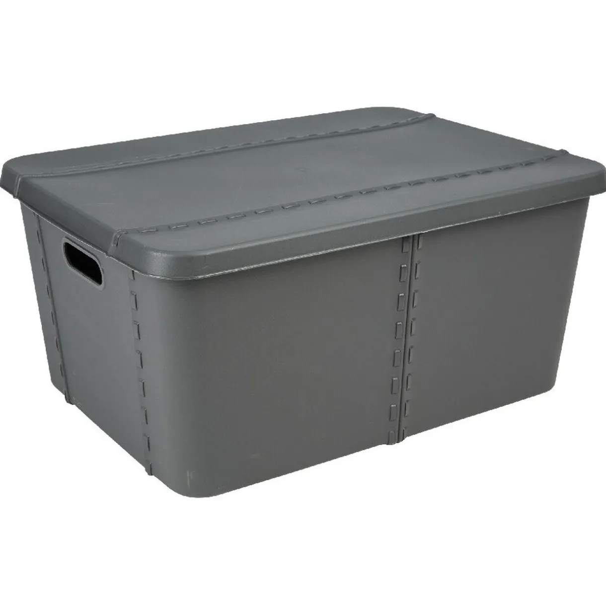 Rangement|Gifi Boîte de rangement 45 L gris anthracite
