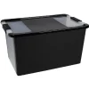 Rangement|Gifi Boîte de rangement 40 L noir