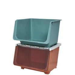 Entretien Du Linge|Gifi Boîte de rangement à ouverture latérale - 43x33xH30,5 cm