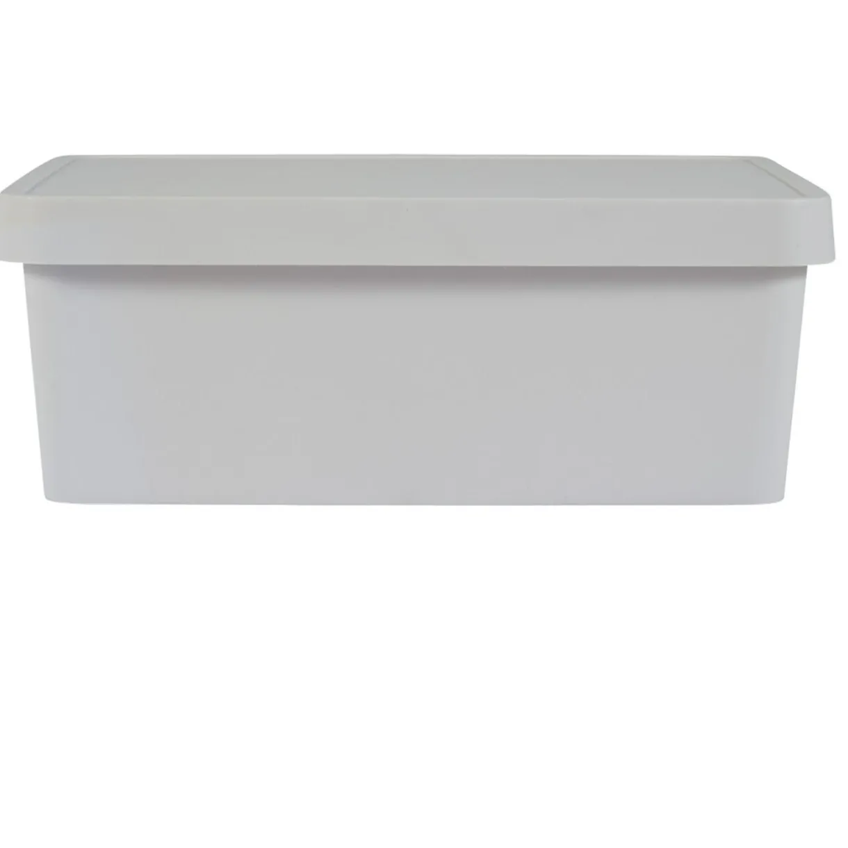 Rangement|Gifi Boîte de rangement avec couvercle beige 11 L