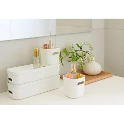 Clearance Gifi Boîte de rangement avec poignée blanc