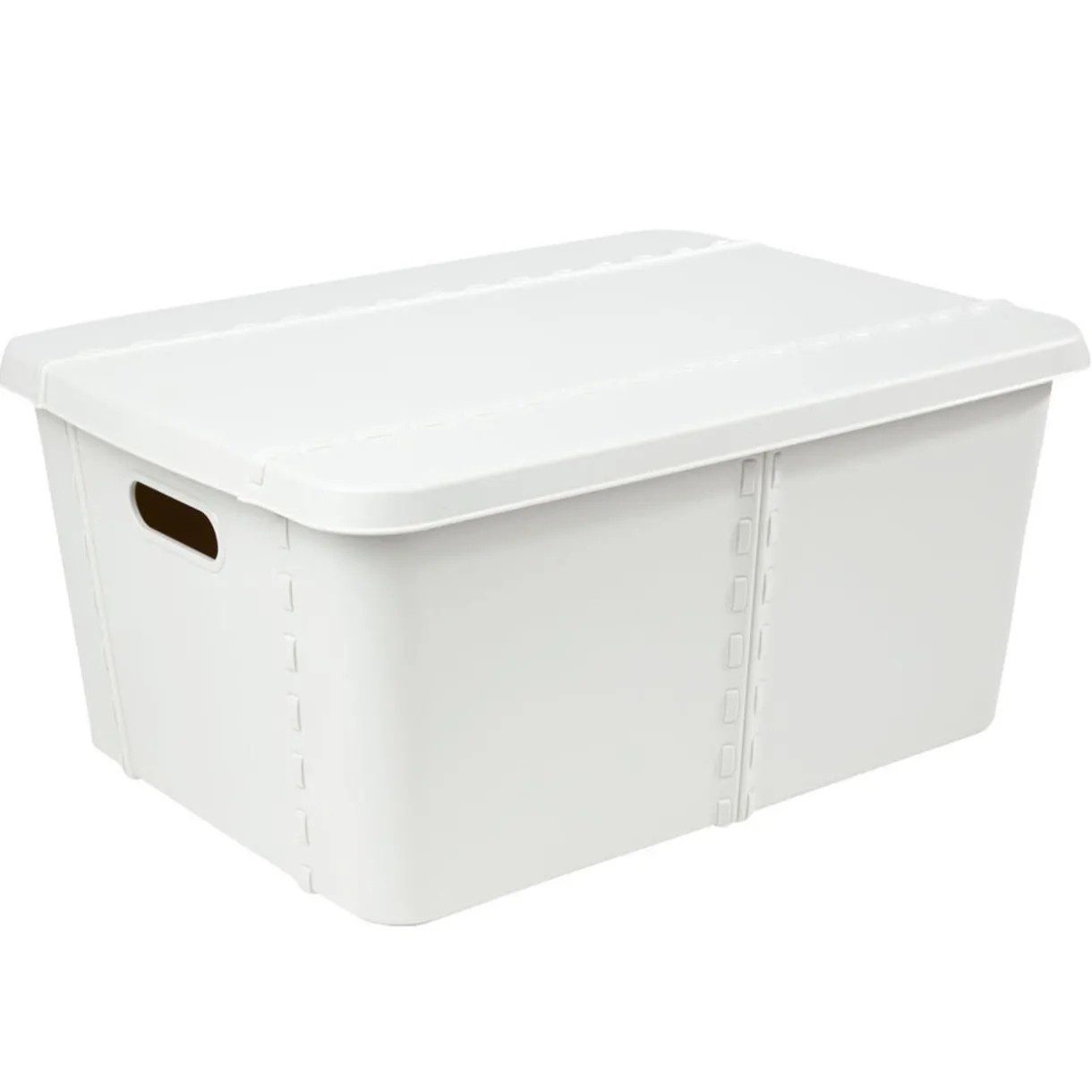 Rangement|Gifi Boîte de rangement blanche 25 L