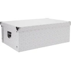 Rangement|Gifi Boîte de rangement carton L34 x H18,5x L51 cm