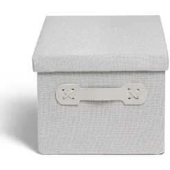 Rangement|Gifi Boîte de rangement coton imprimé fleuri 36xH17x22cm