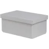 Rangement|Gifi Boîte de rangement coton imprimé fleuri 27,5xH12,5x17,5cm