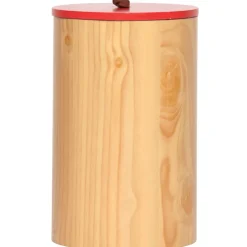 Rangement|Gifi Boîte de rangement déco bois rouge Muranu nomad