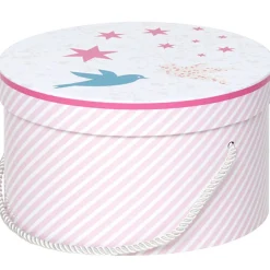 Rangement|Gifi Boîte de rangement déco ronde Jidoo 2.0 moustache