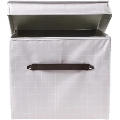 Entretien Du Linge|Gifi Boîte de rangement demi ouverture 50x35xH30cm