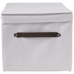 Entretien Du Linge|Gifi Boîte de rangement demi ouverture 50x35xH30cm