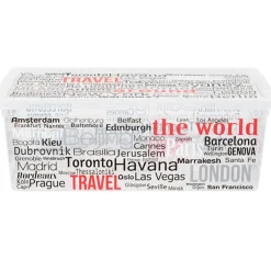 Rangement|Gifi Boîte de rangement design noms de villes 6 L