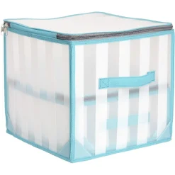 Rangement|Gifi Boîte de rangement design rayures x2