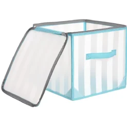 Rangement|Gifi Boîte de rangement design rayures x2