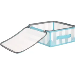 Rangement|Gifi Boîte de rangement design rayures x2