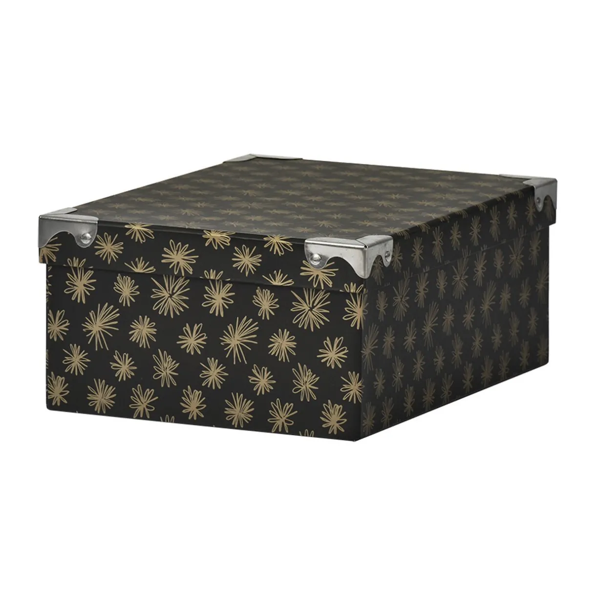 Entretien Du Linge|Gifi Boîte de rangement en carton L.28 x l.19,5 x H.10,8 cm