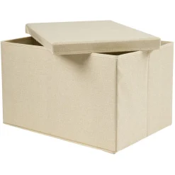 Rangement|Gifi Boîte de rangement en carton 52,5L - 50x35xH30cm