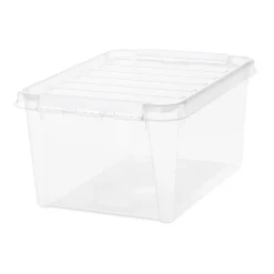 Rangement|Gifi Boîte de rangement en plastique transparent 32L