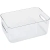 Entretien Du Linge|Gifi Boîte de rangement en plastique transparent SmartStore Compact Clear M