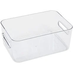 Entretien Du Linge|Gifi Boîte de rangement en plastique transparent SmartStore Compact Clear M