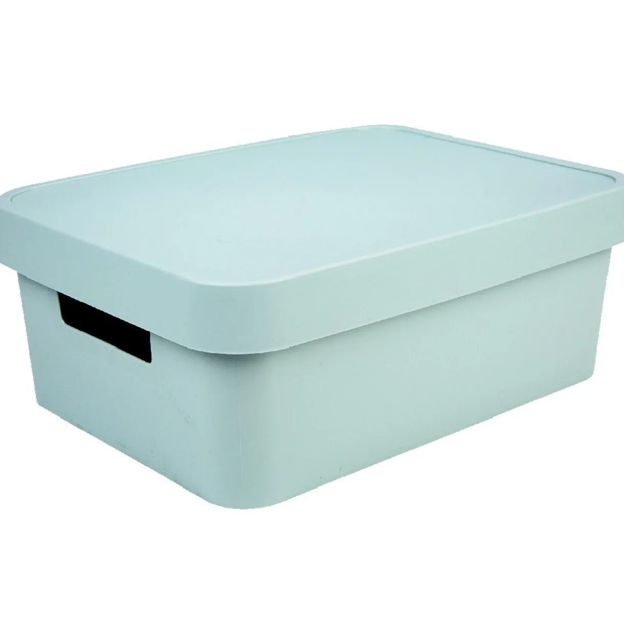 Rangement|Gifi Boîte de rangement grise 11 L