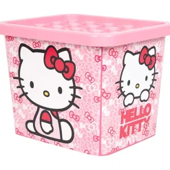Rangement|Gifi Boîte de rangement Hello Kitty 20 L