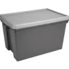 Rangement|Gifi Boîte de rangement incassable Bambox 62 L gris