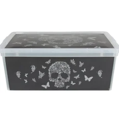 Rangement|Gifi Boîte de rangement 10L design tête de mort