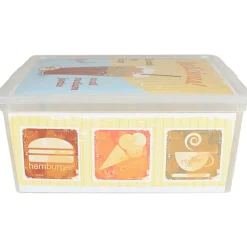 Rangement|Gifi Boîte de rangement 18L délicious