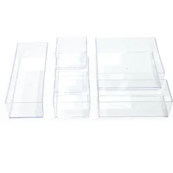 Best Gifi Boîte de rangement maquillage 6 compartiments interchangeables 30x22,5cm