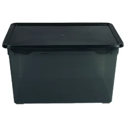 Entretien Du Linge|Gifi Boîte de rangement noire 5 L
