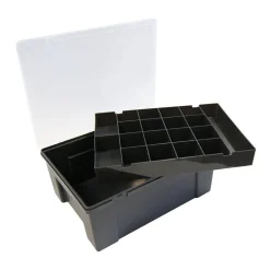 Rangement|Gifi Boîte de rangement organisateur 19 compartiments noir