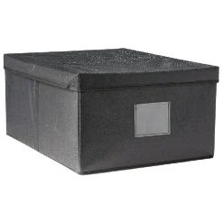 Entretien Du Linge|Gifi Boîte de rangement pailletée avec couvercle 3 couleurs