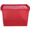 Rangement|Gifi Boîte de rangement paprika 60 L x3