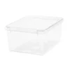 Rangement|Gifi Boîte de rangement plastique transparent 14L
