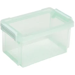 Rangement|Gifi Boîte de rangement plastique à clips 0,7 L vert