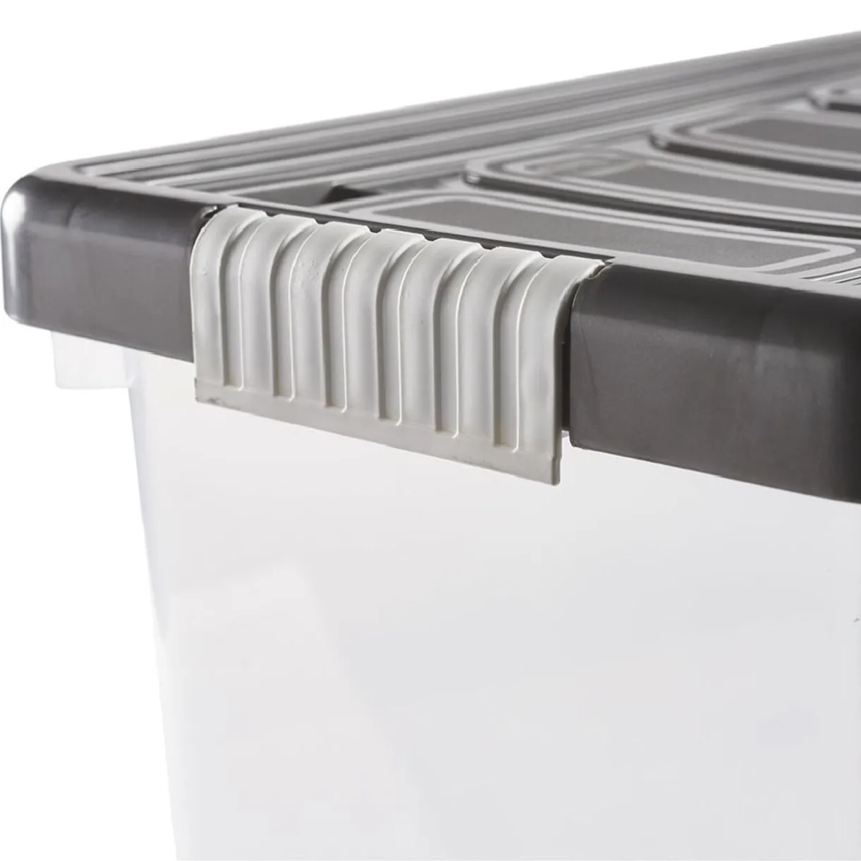 Entretien Du Linge|Gifi Boîte de rangement plastique sapin Noël 90L 120x39xH33 cm