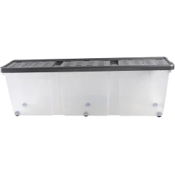 Entretien Du Linge|Gifi Boîte de rangement plastique sapin Noël 90L 120x39xH33 cm