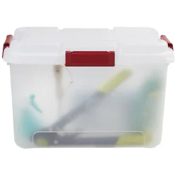 Rangement|Gifi Boîte de rangement étanche 60 L