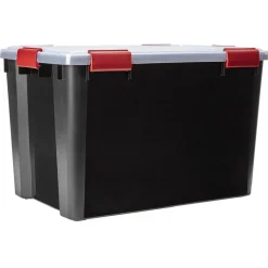 Rangement|Gifi Boîte de rangement étanche 70 L avec couvercle