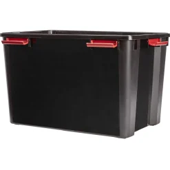 Rangement|Gifi Boîte de rangement étanche 70 L avec couvercle