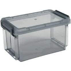 Rangement|Gifi Boîte de rangement transparente à clip 0,70L
