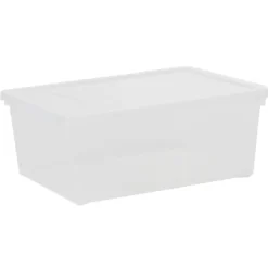 Rangement|Gifi Boîte de rangement transparente 10 L