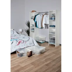 Rangement|Gifi Boîte de rangement transparente 22 L