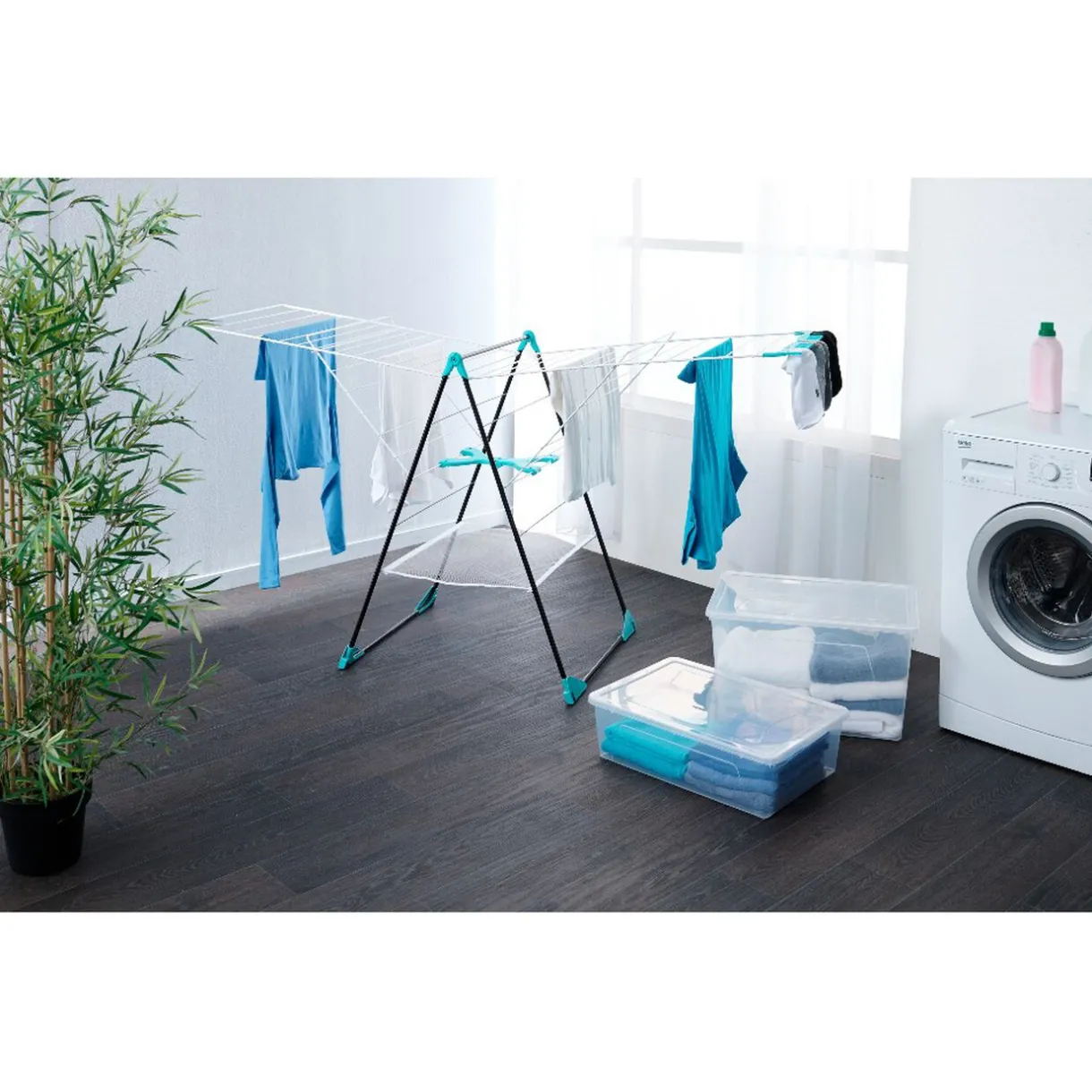 Rangement|Gifi Boîte de rangement transparente 22 L